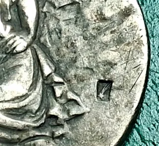 Cajita y medalla de plata San Cristóbal