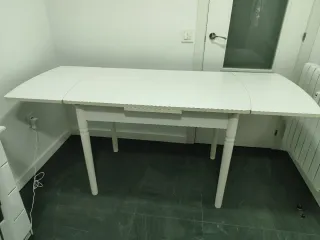 Mesa de cocina extensible blanca ULTIMA SEMANA