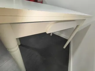 Mesa de cocina extensible blanca ULTIMA SEMANA