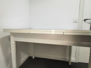 Mesa de cocina extensible blanca ULTIMA SEMANA