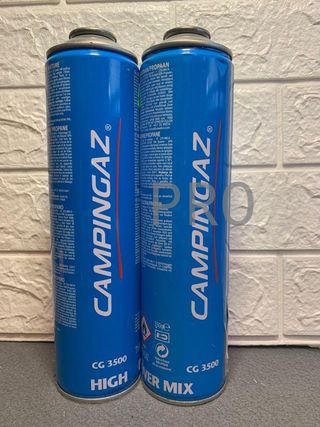 Campingaz Cartucce di gas a valvola CG 350 - Isobutano Mix (2 unità)