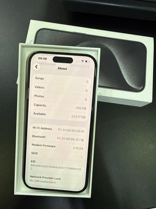 iPhone 15 Pro 256GB 88%Salud