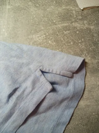 Polo Massimo Dutti Azul Talla XXL