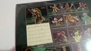 Calendario 2026 Zelda Tears of the Kingdom