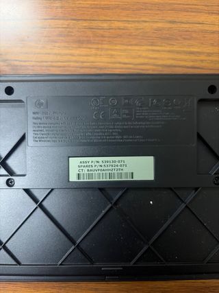 Teclado HP Negro USB