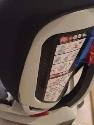 Silla de coche Chicco Isofix gris grupo 0+, I y II