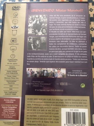 DVD ¡Bienvenido Mister Marshall! (Español)