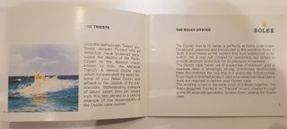 Libretto Rolex Oyster