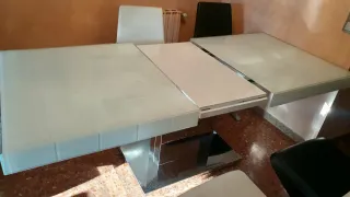 Mesa Comedor Extensible Diseño Moderno