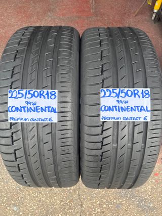 2 Neumáticos Continental 225/50R18