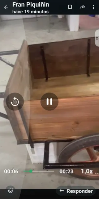 Carro para burros o poni