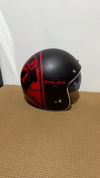 Casco Jet Negro MT Helmets