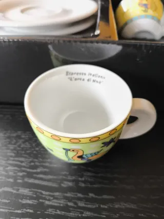 Juego 6 Tazas Espresso Ancap Edición Limitada