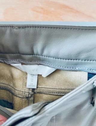 Pantaloni H&M similpelle tg 38