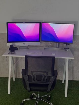 Escritorio Oficina Ikea Blanco Trotten