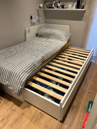 conjunto diván ikea y armario (todo incluido)nuevo