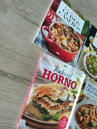 Lote libros de cocina