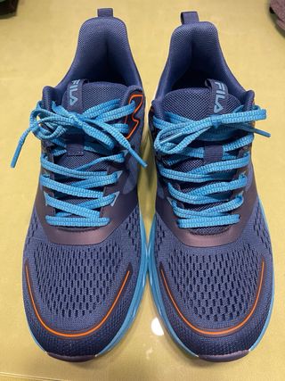 Zapatillas running Fila hombre azul/blanco