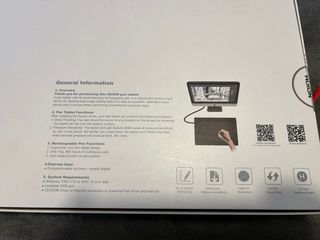 Tableta gráfica Huion 4610 Pro año 2014 negra