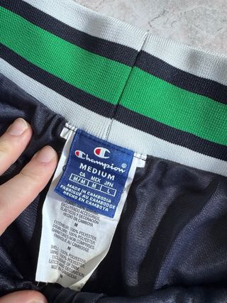 Pantalón Champion x NBA Azul y Verde