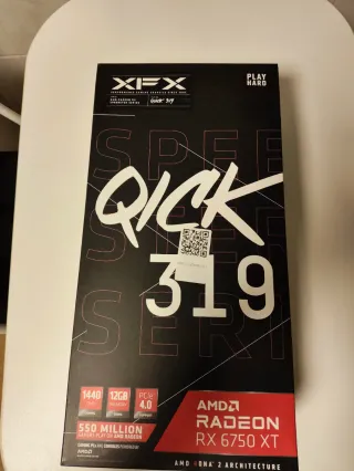 XFX RX 6750 XT Tarjeta Gráfica