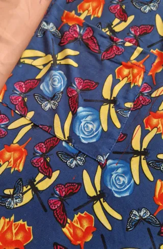 Vestito donna curvy fantasia floreale