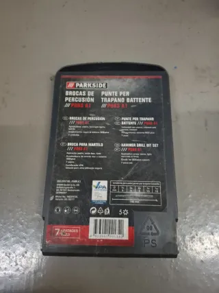 Brocas Hormigón Parkside 7 Piezas