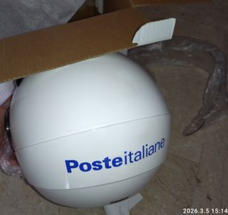 Casco Vintage Poste Italiane