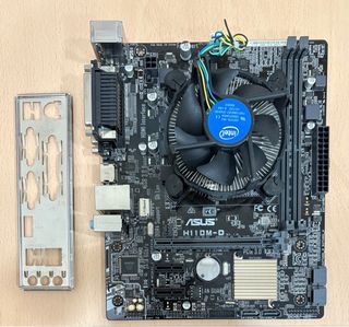 Placa Base ASUS H110M-D + Intel i3-7100