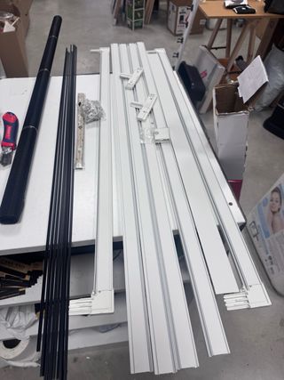 Mosquitera con marco 100x210