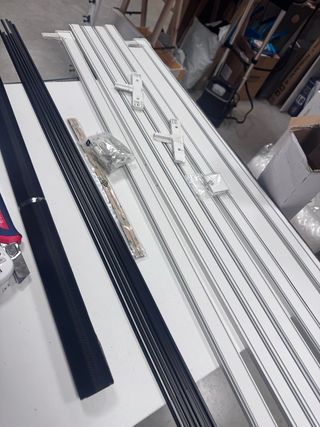 Mosquitera con marco 100x210