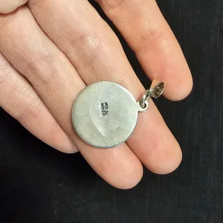 Colgante Calendario Maya Plata