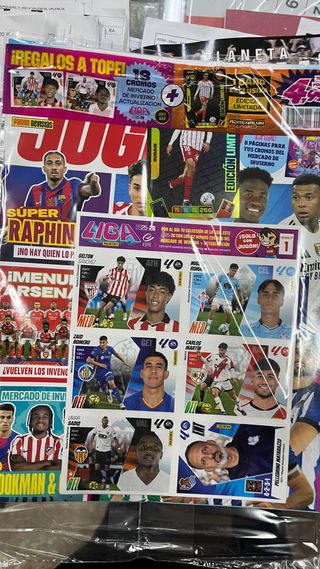 Revista JUGON N228 + Cromos Liga Panini