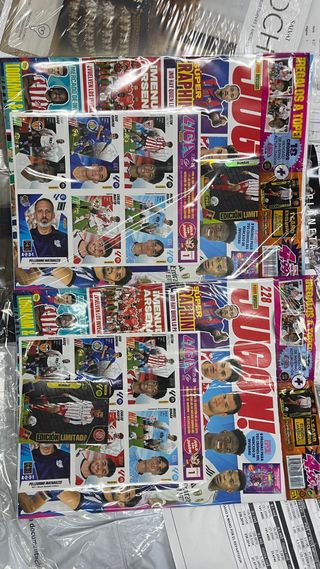 Revista JUGON N228 + Cromos Liga Panini
