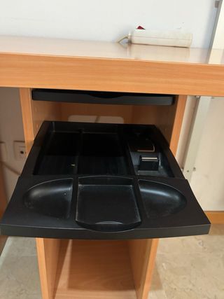 Escritorio madera y metal