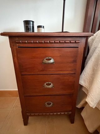 Dormitorio de matrimonio madera