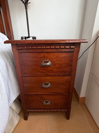 Dormitorio de matrimonio madera