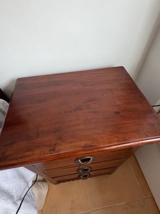 Dormitorio de matrimonio madera