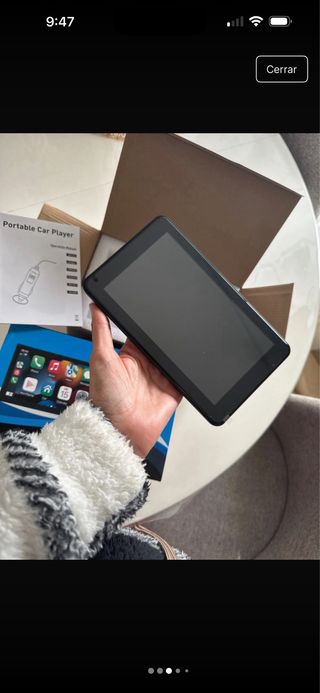 Monitor CarPlay 7 con Cámara Trasera