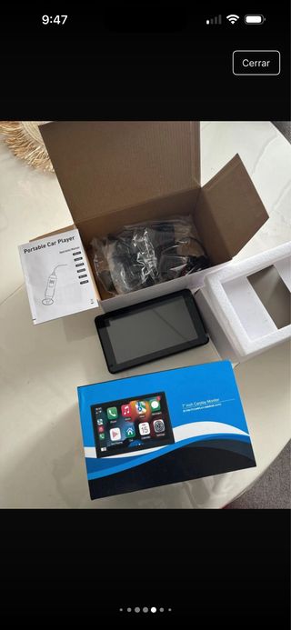 Monitor CarPlay 7 con Cámara Trasera