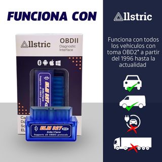 Obd2 Diagnosis Coche Multimarca. ELM 327 Bluetooth