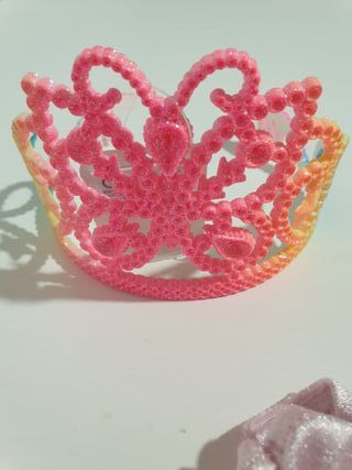 Accesorios DISFRAZ de PRINCESA: Guantes/Diadema