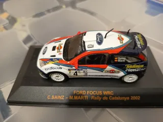 Maqueta Ford Focus WRC C. Sainz 2002