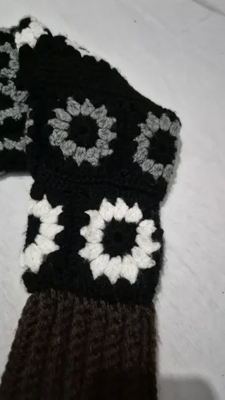 Maglione fatto a mano patchwork