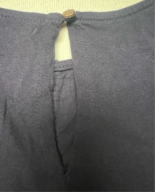 Camiseta Sfera azul marino  Encaje