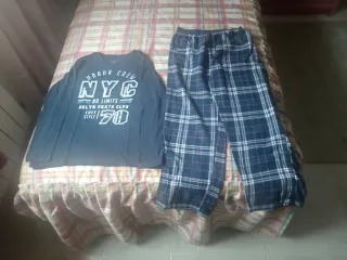 Pijama largo niño 8/10 años