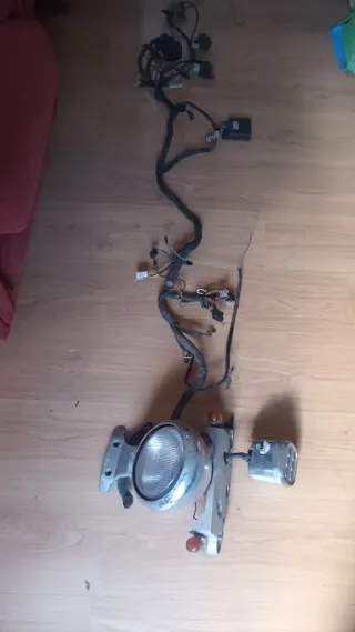 Faro, cableado, tijas, cdi Kawasaki Vulcan 500