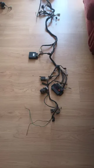 Faro, cableado, tijas, cdi Kawasaki Vulcan 500