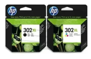 Lote HP 302XL negro + color. Nuevo y original.
