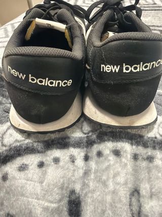 Zapatilla New Balance Hombre 46.5 Negra/Blanca